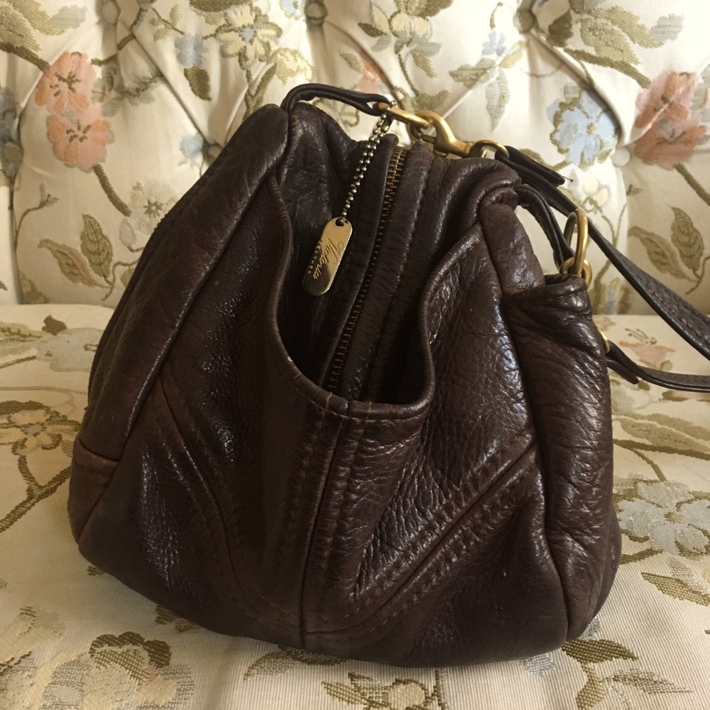 tear drop purse by Victoria Leather